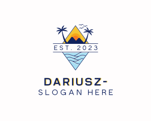 Travel Vacation Scenery Logo