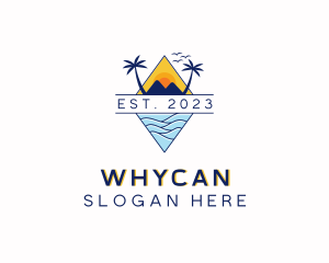 Tourist - Travel Vacation Scenery logo design
