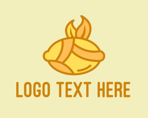 Dragon Fruit - Lemon Citrus Fruit logo design