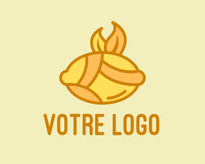 Dragon Fruit - Lemon Citrus Fruit logo design