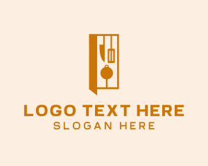 On The Go - Food Kitchen Pantry logo design