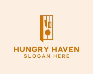 Food Kitchen Pantry logo design