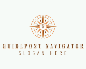 Navigator - Travel Compass Navigation logo design