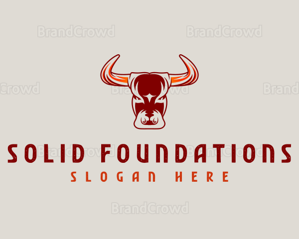 Bull Buffalo Horn Logo