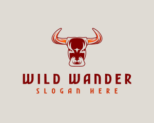 Bull Buffalo Horn logo design