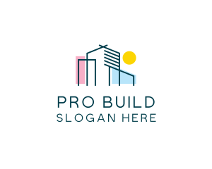 Contractor - Building Contractor Architecture logo design