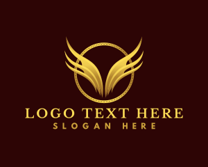 High End - Premium Fashion Wing logo design
