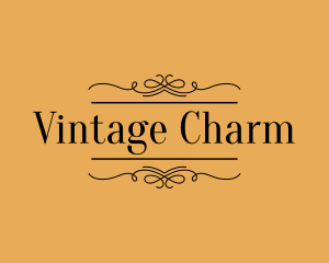 Old Fashioned - Elegant Fancy Restaurant logo design