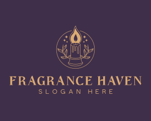Scented - Scented Candle Decoration logo design