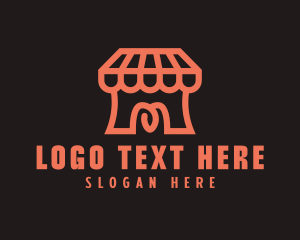 Buy - Market Store Retail logo design