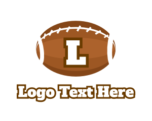 Playing - Football Team Sports Letter logo design