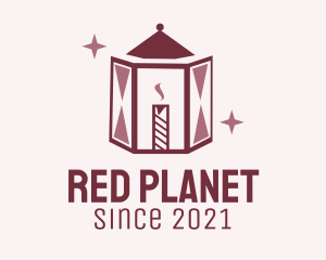 Red Room Candle  logo design