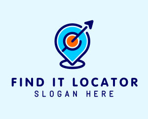 Locator - Travel Location Pin logo design