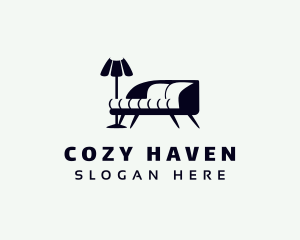 Lounge Sofa Furniture logo design