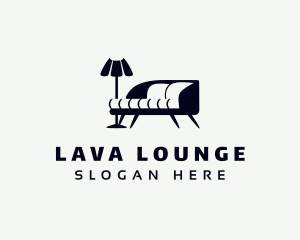 Lounge Sofa Furniture logo design