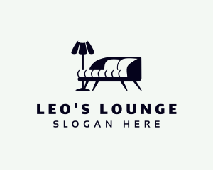 Lounge Sofa Furniture logo design