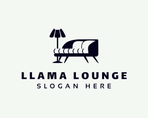 Lounge Sofa Furniture logo design