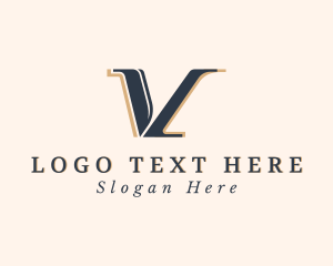 Boutique - Precision Boutique Tailoring Letter V logo design