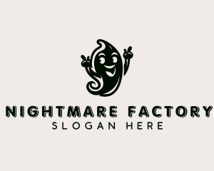 Scary - Scary Ghost Halloween logo design