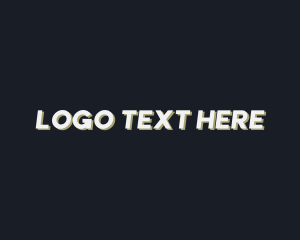 Army - Modern Simple Wordmark logo design