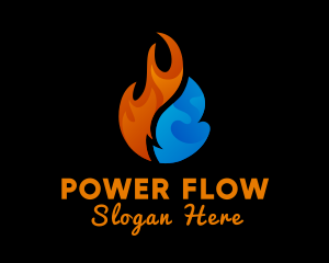 Hydroelectric Power Company logo design