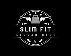 Weights Gym Training logo design