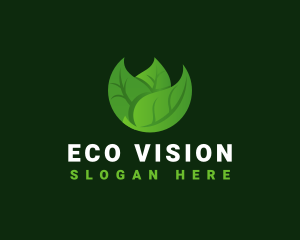 Plant Leaf Eco logo design