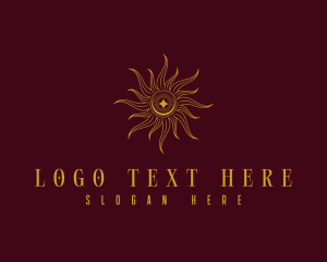 Cosmic - Mystical Cosmic Sun logo design
