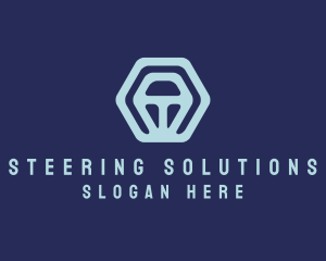 Steering - Car Steering Wheel logo design