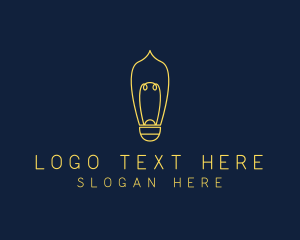 Innovation - Light Bulb Lighting logo design