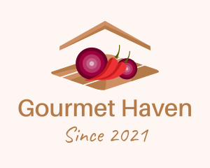 Home Cooking Spices logo design