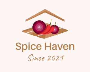 Home Cooking Spices logo design