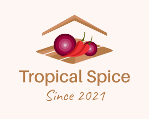 Home Cooking Spices logo design