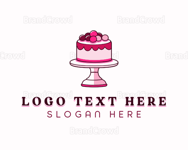 Pastry Sweet Cake Logo