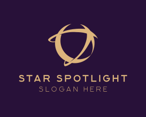 Star Planet Orbit logo design