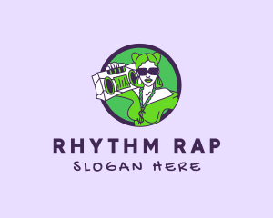 Rap - Female Hip Hop logo design