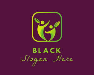 Vegan - Community Leaf Garden logo design