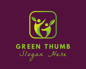 Grower - Community Leaf Garden logo design