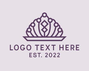 Tiara - Jewelry Tiara Crown logo design