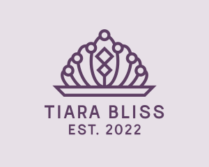Tiara - Jewelry Tiara Crown logo design