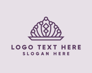 Luxury - Jewelry Tiara Crown logo design