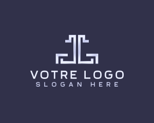 Fabrication - Metallic Premium Consulting logo design
