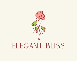 Bloom - Beauty Product Flower logo design