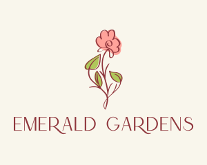 Beauty Product Flower  logo design