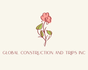 Beautiful - Beauty Product Flower logo design