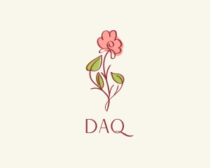 Romantic - Beauty Product Flower logo design