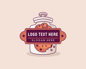 Sweets - Cookie Jar Dessert logo design