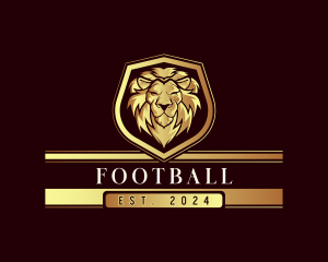 Premium Lion Shield Logo