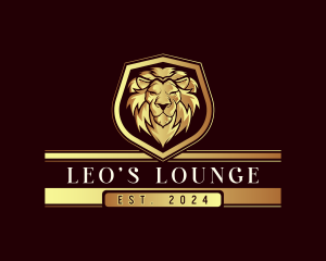 Leo - Premium Lion Shield logo design