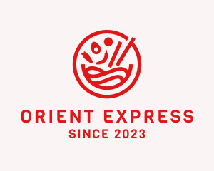 Orient - Oriental Soup Cuisine logo design